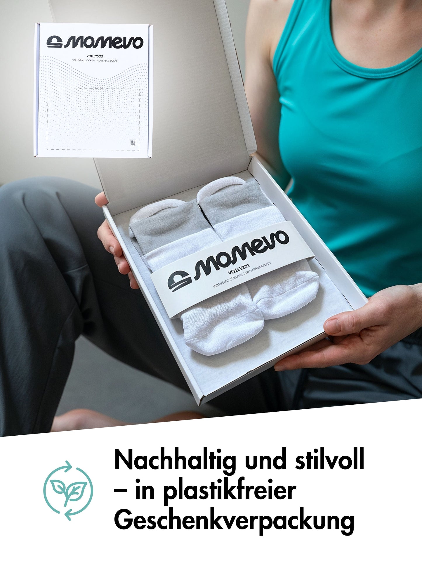 VolleySox – Premium Volleyball Socken mit Grip-Pads