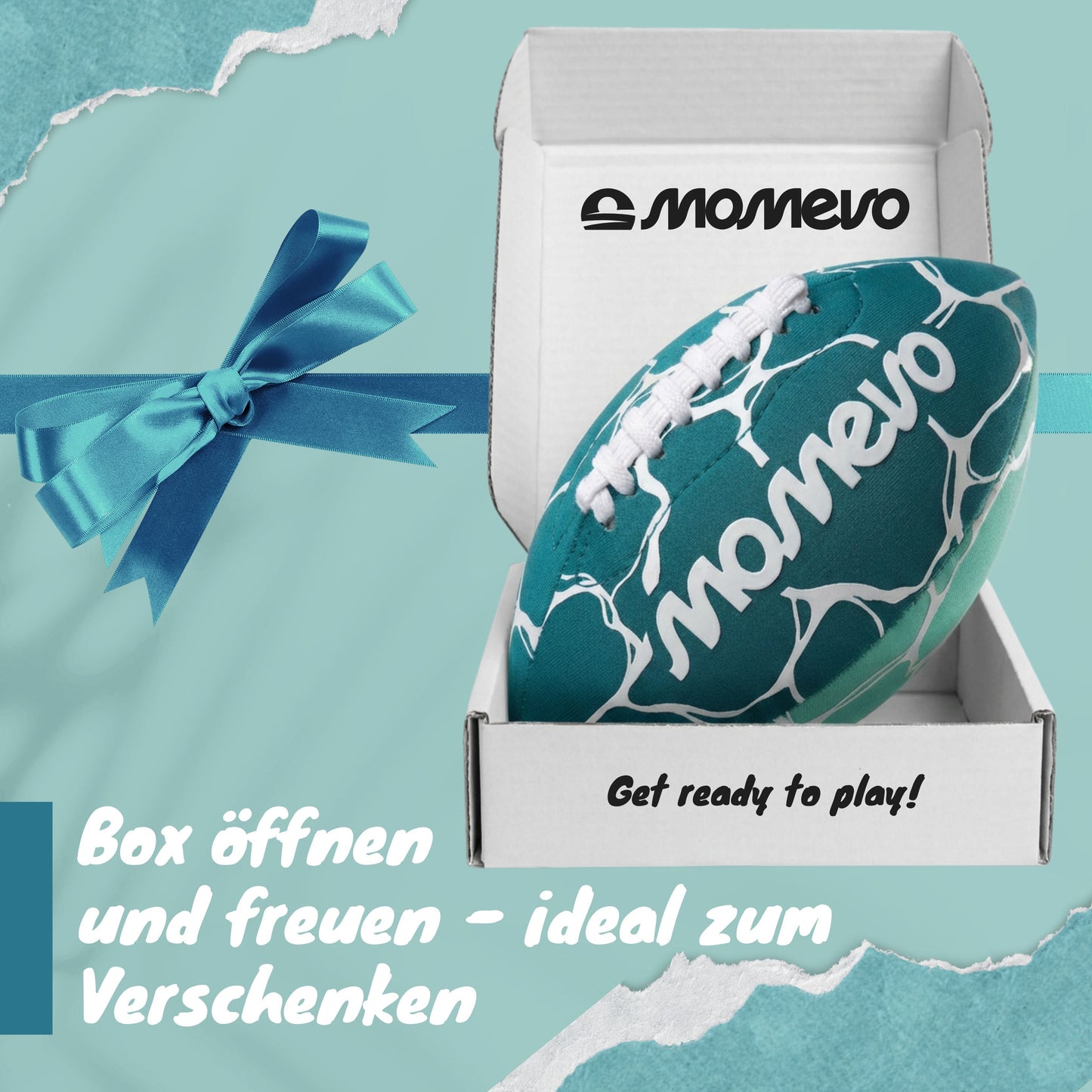 Weicher American Football BeachBuddy Egg aus Neopren