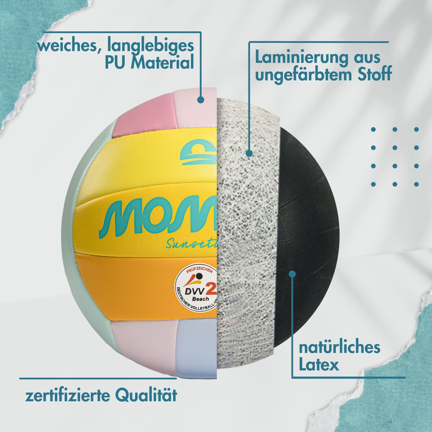 Sunsetter Beachvolleyball, DVV2 zertifiziert