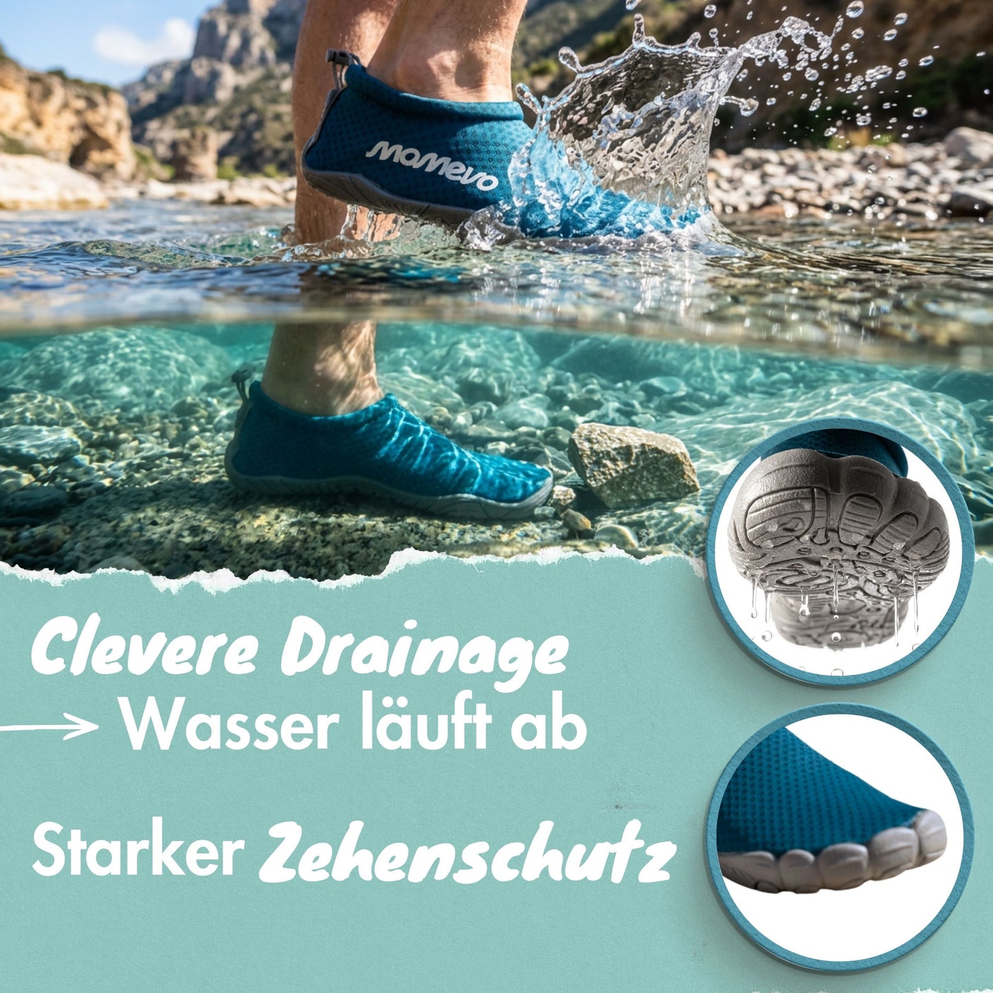 Watermates – Barfuß-Wasserschuhe