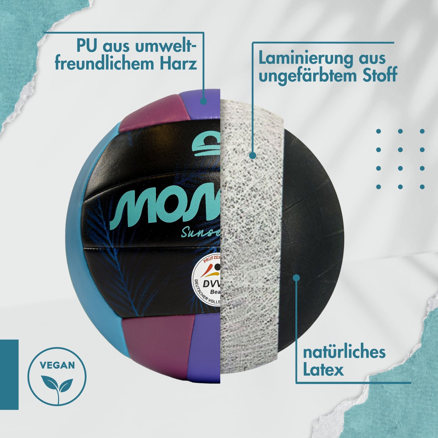 Sunsetter Beachvolleyball, DVV2 zertifiziert