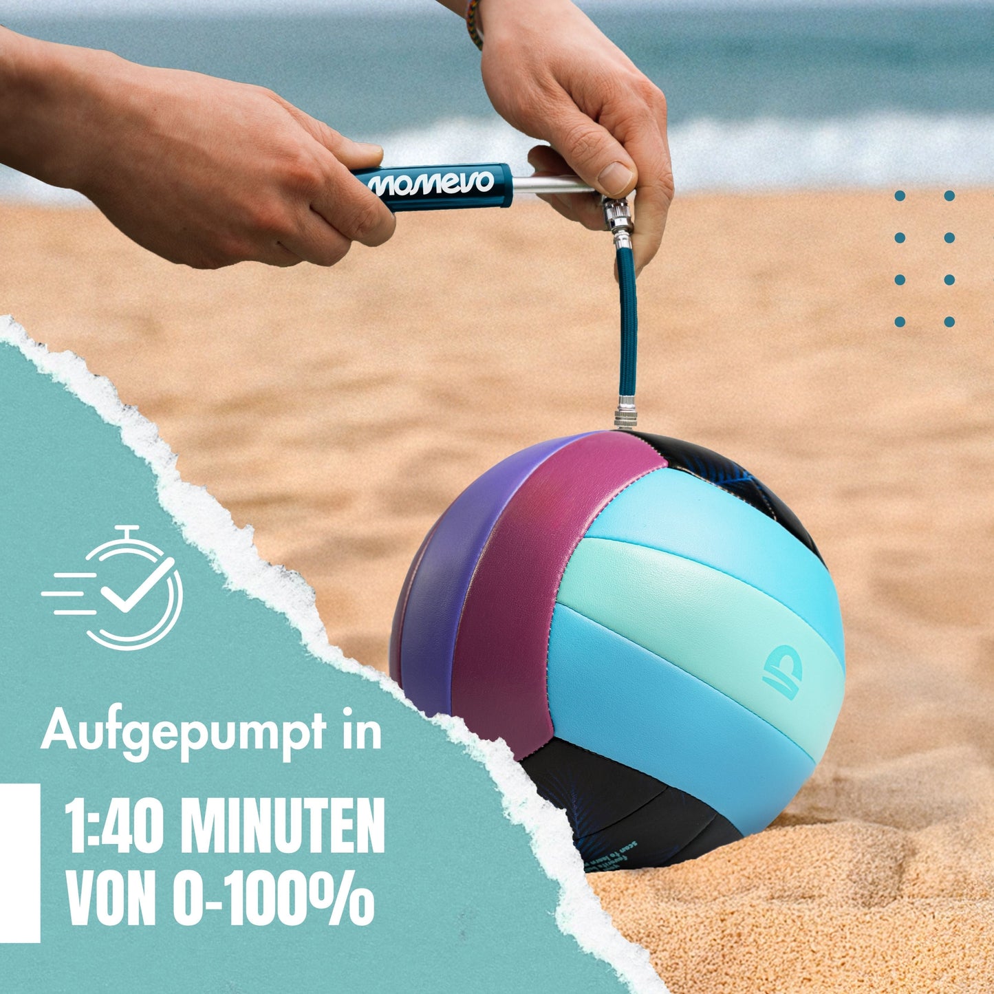 Sunsetter Beachvolleyball, DVV2 zertifiziert