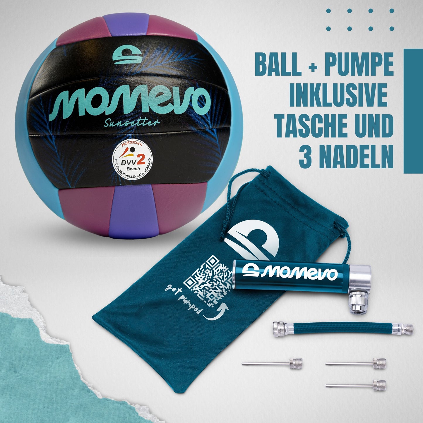 Sunsetter Beachvolleyball, DVV2 zertifiziert