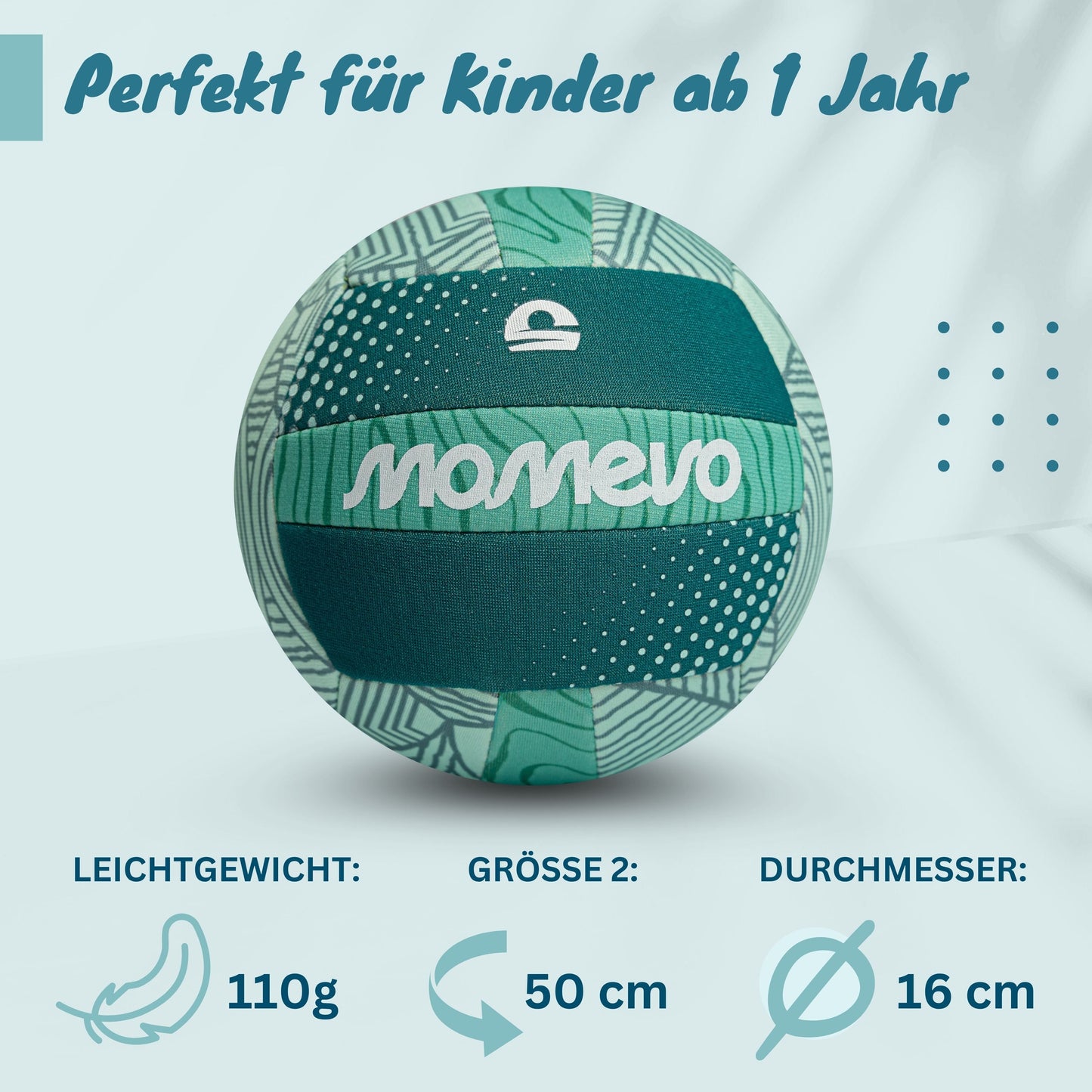 Kinderball Beachbuddy aus Neopren Größe 2
