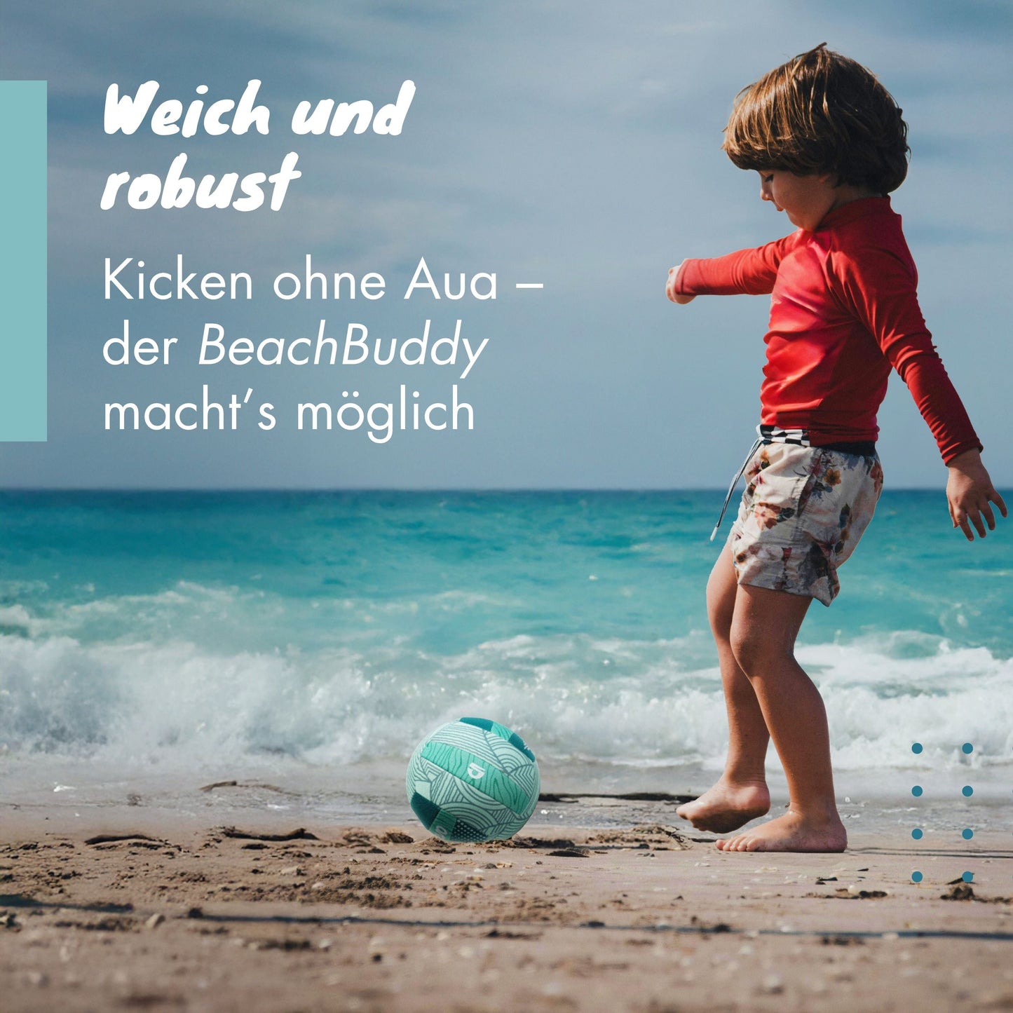 Kinderball Beachbuddy aus Neopren Größe 2