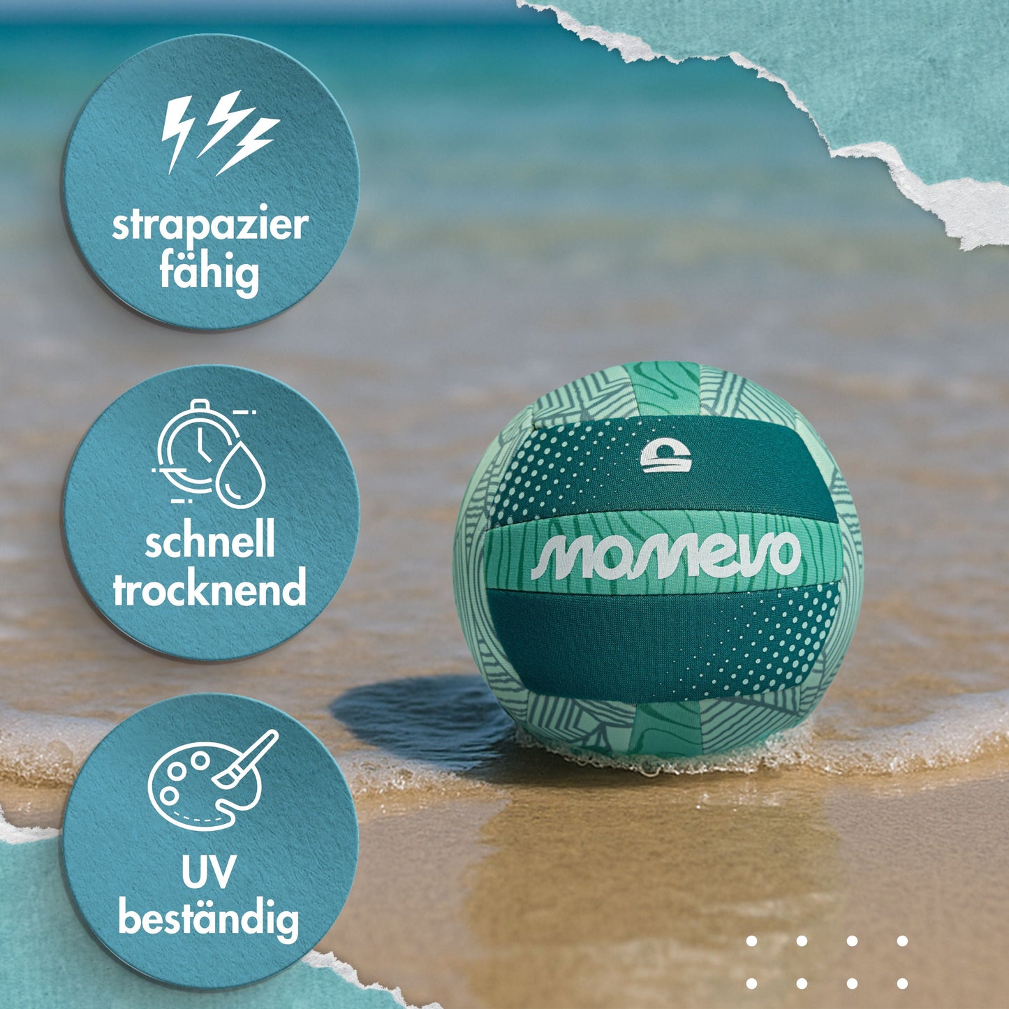 Kinderball Beachbuddy aus Neopren Größe 2