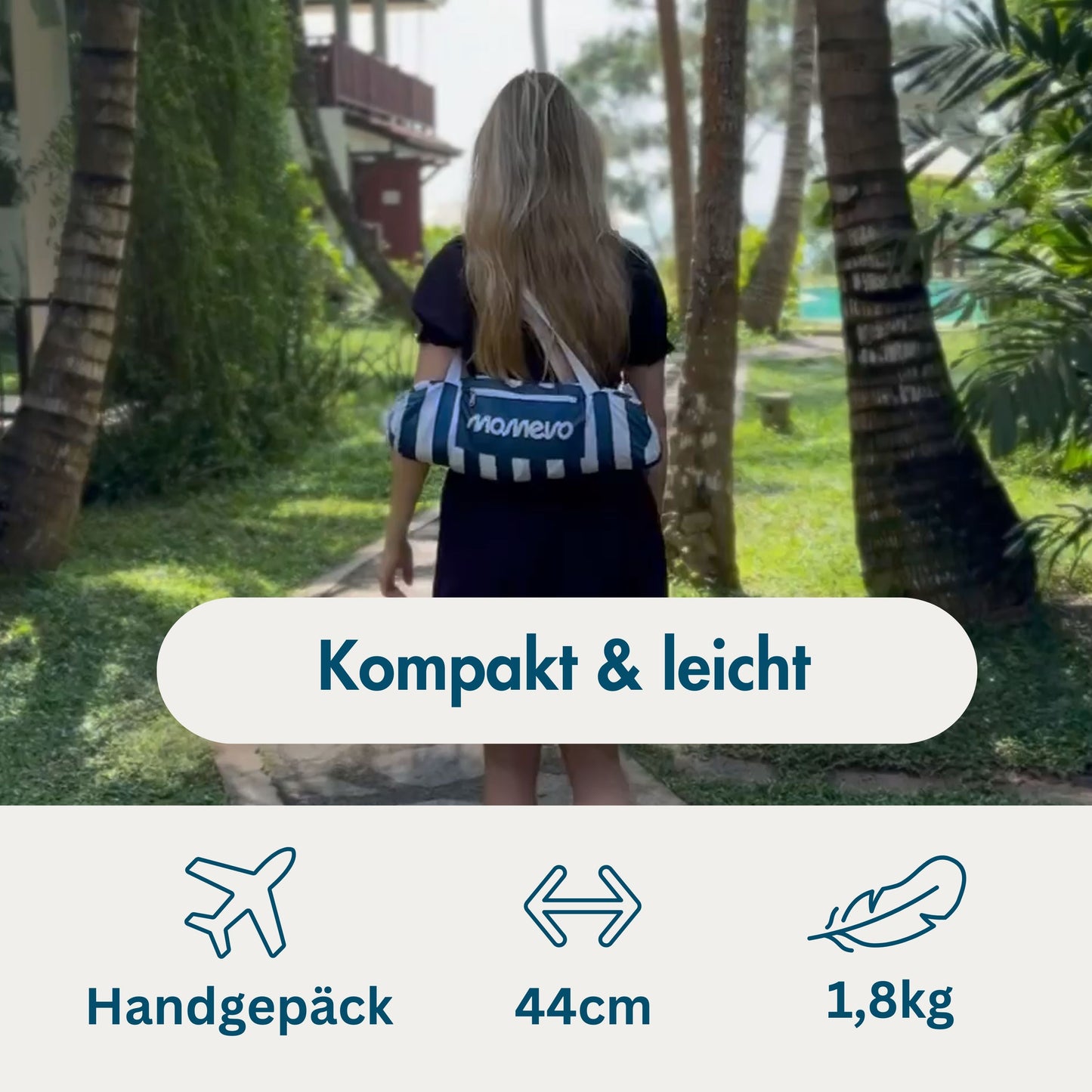 Momevo Sunsail Strandzelt Sonnensegel mit UPF50+