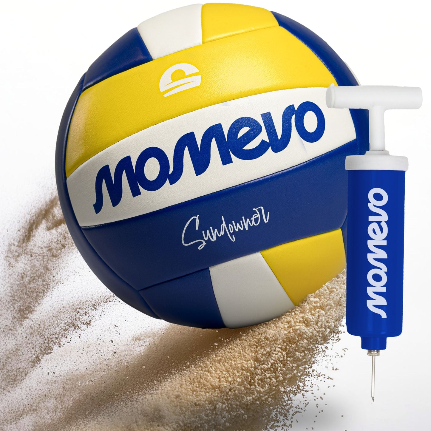 Sundowner Beachvolleyball Set mit Ballpumpe