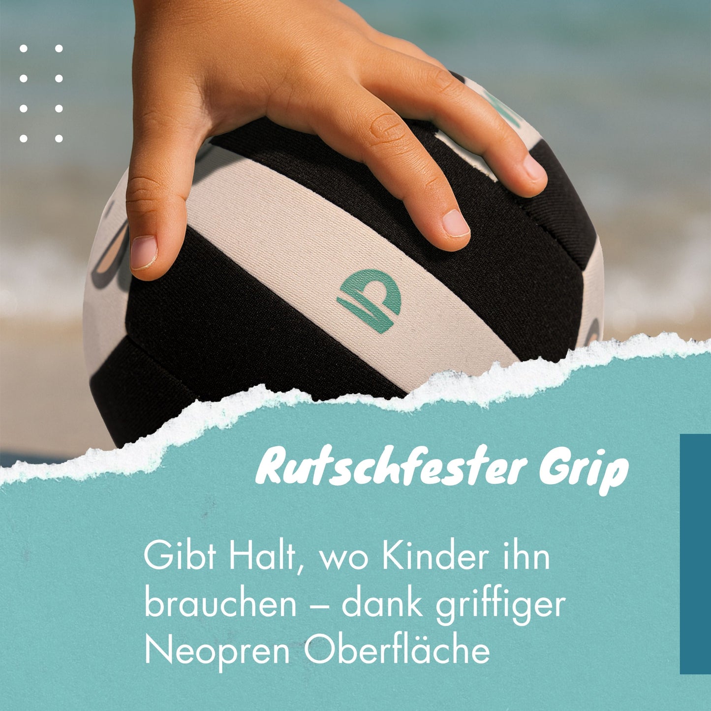 Kinderball Beachbuddy aus Neopren Größe 2