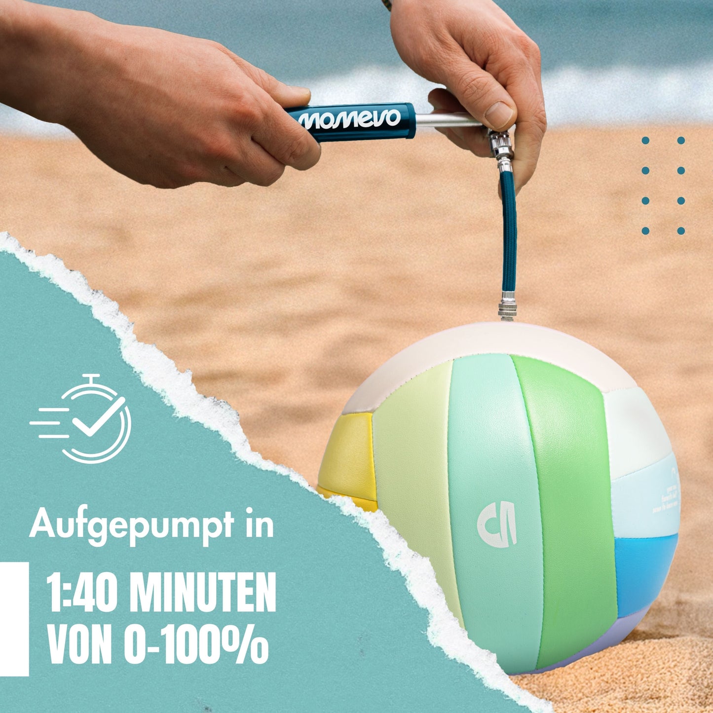 Sunsetter Beachvolleyball, DVV2 zertifiziert